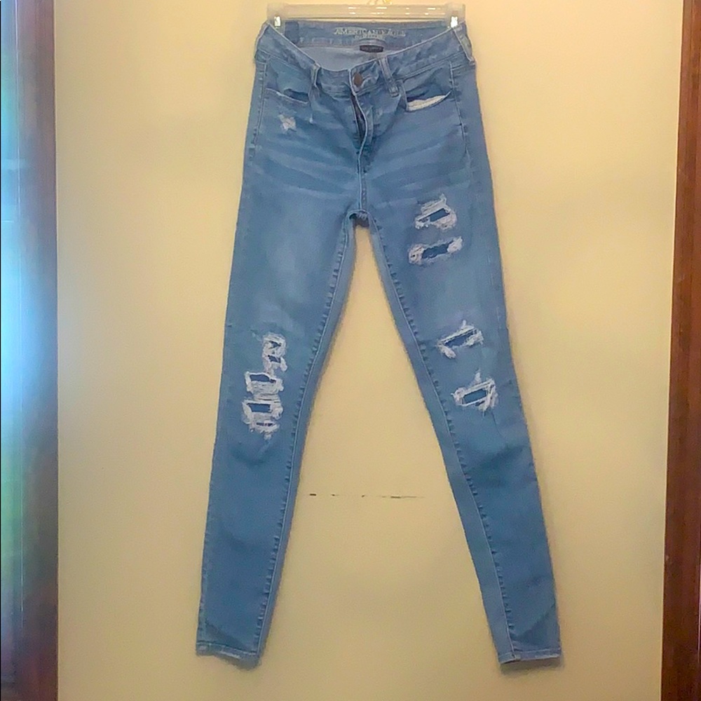 Light Wash Super Stretch X Jeggings